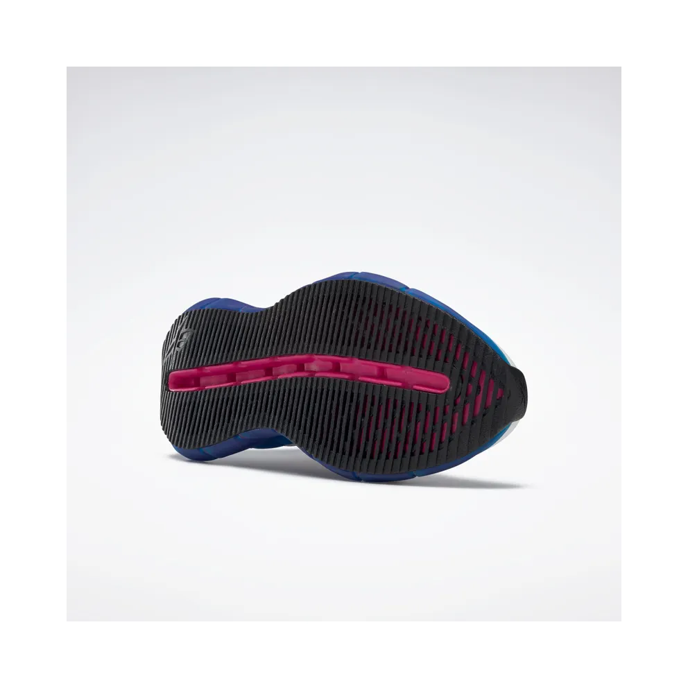 Reebok Zig Kinetica Horizon Shoes White / Vector Blue / Proud Pink