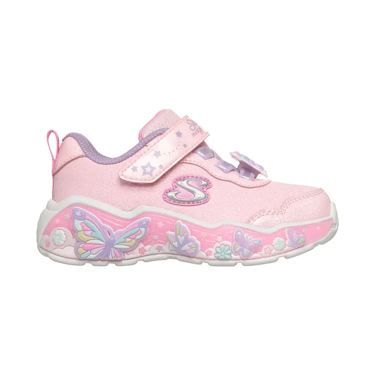 Skechers S-Lights: Lil Butterfly Bliss Licht Pink (303066NLPMT)