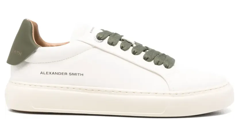 Alexander Smith Soho leren sneakers – Wit (SOM3667WMT)