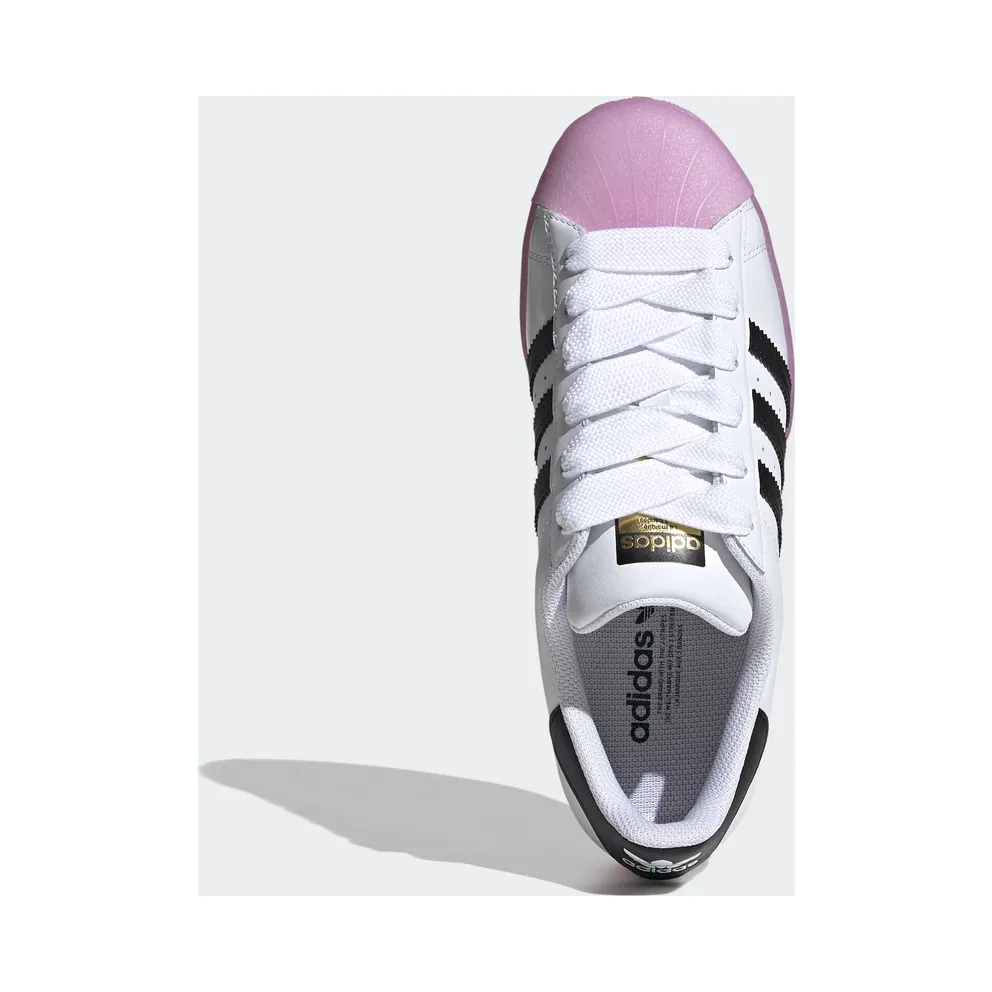 adidas Superstar White Black Shock Purple (W) Cloud White/Core Black/Shock Purple (FW3554)