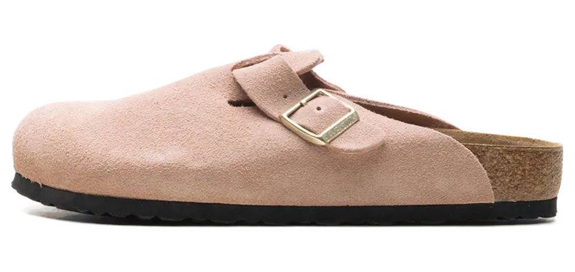Birkenstock Boston Suede Leather (light rose) – 1026139