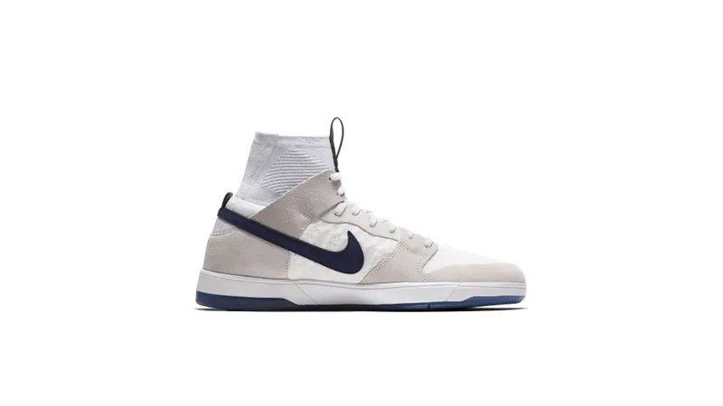 Nike SB Dunk High Elite Cyrus Bennett White/Midnight Navy-White (918287-141)