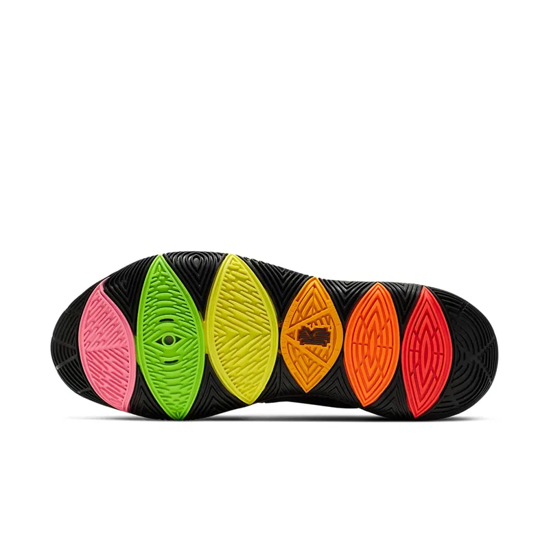 Nike Kyrie 5 Black Rainbow Soles Black/Black-Black (AO2918-001)