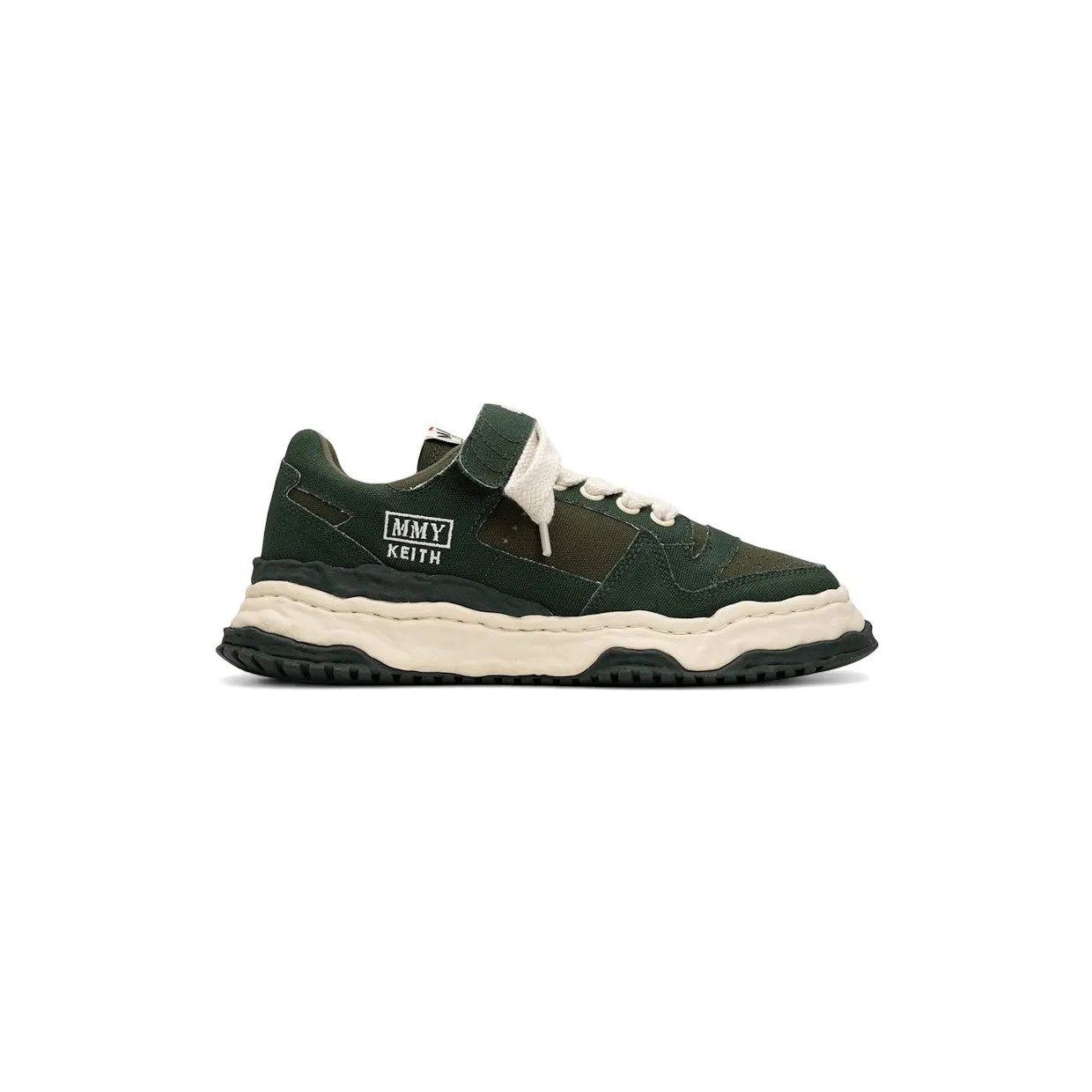 Maison Mihara Yasuhiro Keith OG Sole Canvas Low Green (A13FW704-GRN)