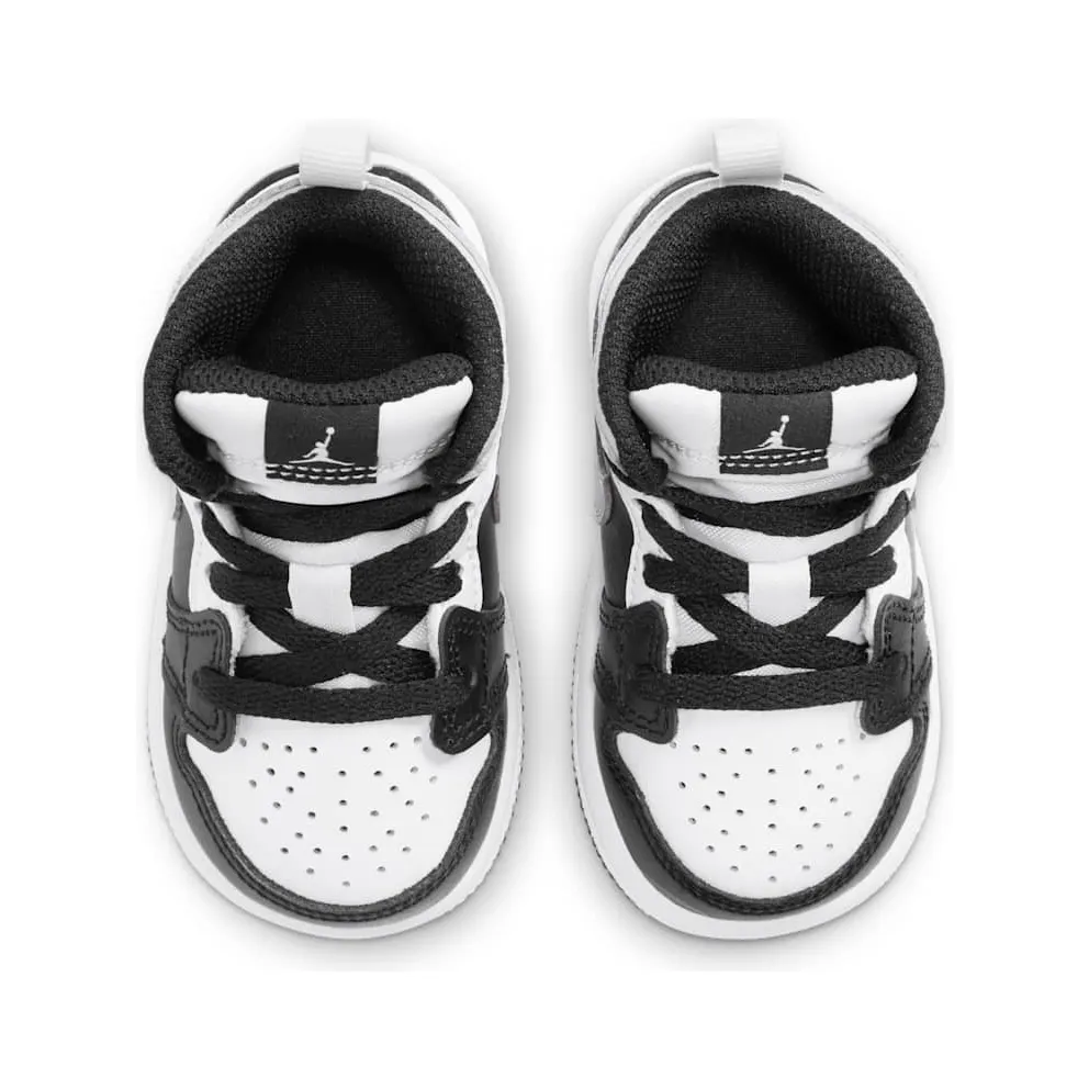 Jordan 1 Mid White Shadow (TD) Black/Medium Grey-White (640735-073)