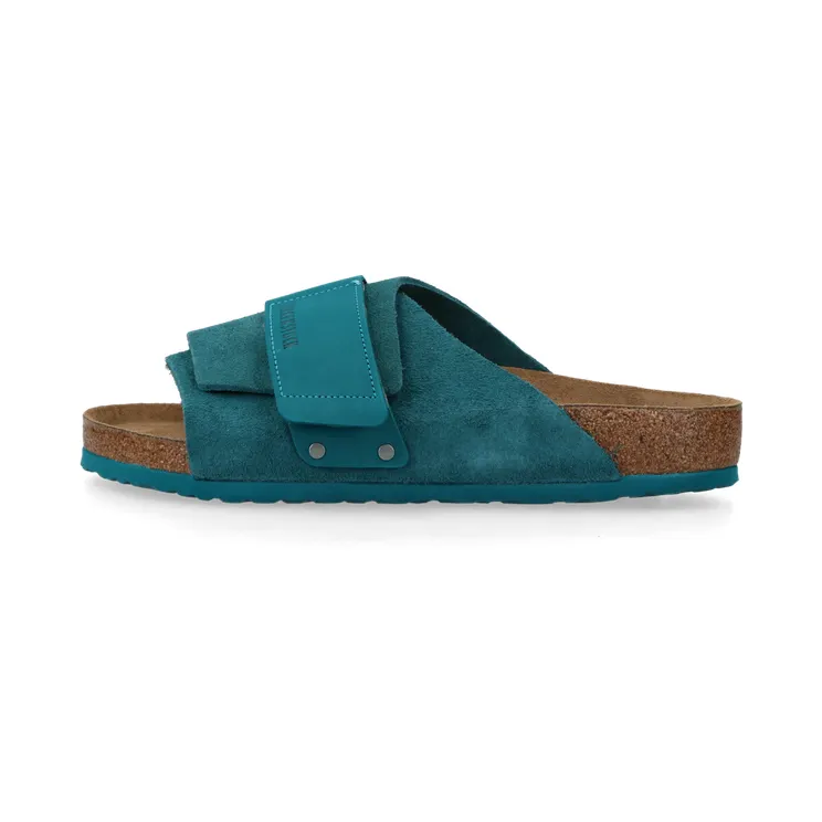 Birkenstock Kyoto Nubuck/Suede Leather (deep turquoise) – 1026801