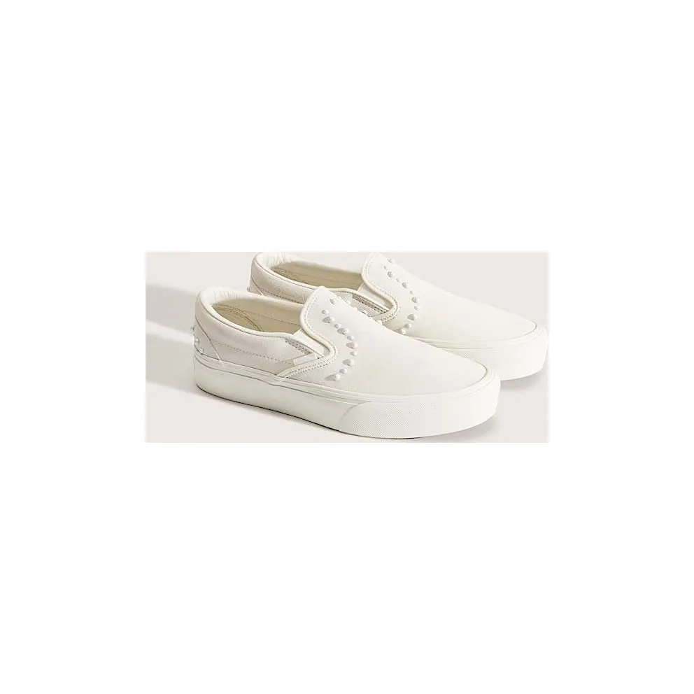 Vans Classic Slip-On Platform Pearl Pack Marshmallow White (VN000EA9CCZ)