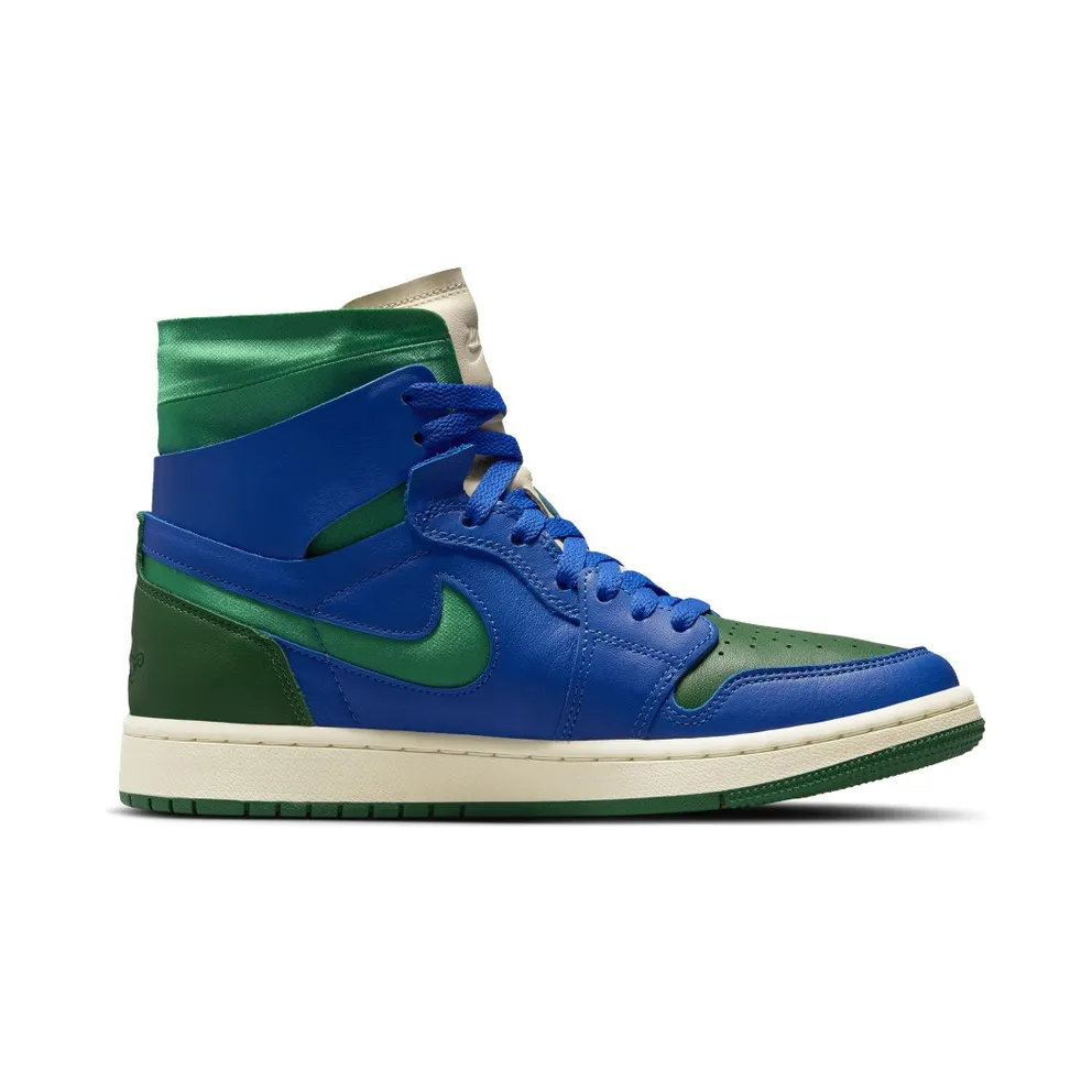 Jordan 1 High Zoom CMFT Aleali May (W) – “Royal / Green / Sail” (DJ1199-400)