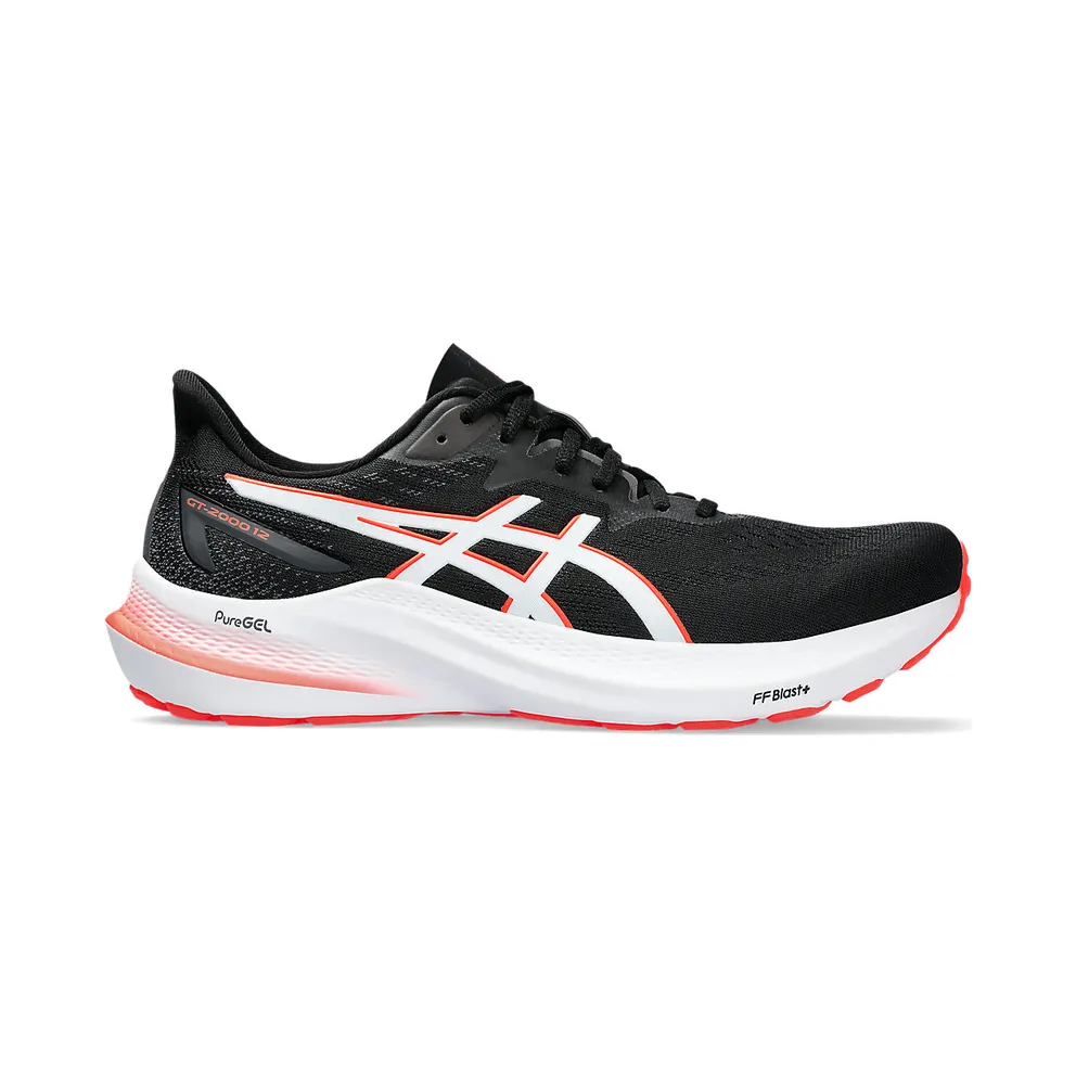 Asics Gt-2000 12 Black/Sunrise Red (1011B691.004)