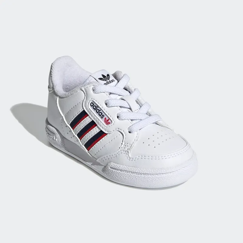 Adidas Continental 80 Stripes Cloud White / Collegiate Navy / Vivid Red (S42613)