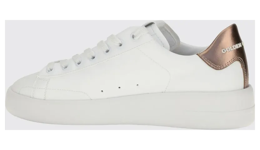 Golden goose Pure-Star Bicolor Smooth Calf Leather Sneakers with Rear Logo White (GWF00197F00469911508) (2)