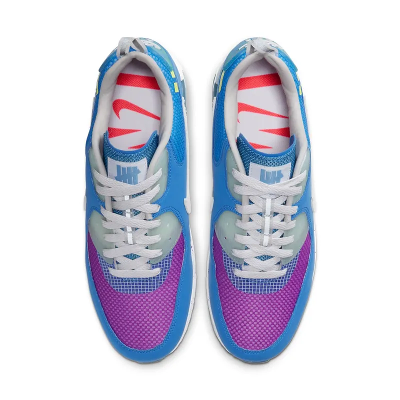 Nike Air Max 90 20 Undefeated Blue Pacific Blue/Vast Grey-Vivid Purple (CQ2289-400)