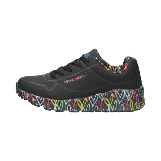 Skechers x JGoldcrown UNO Lite “Lovely Luv” (314976LBKMT)