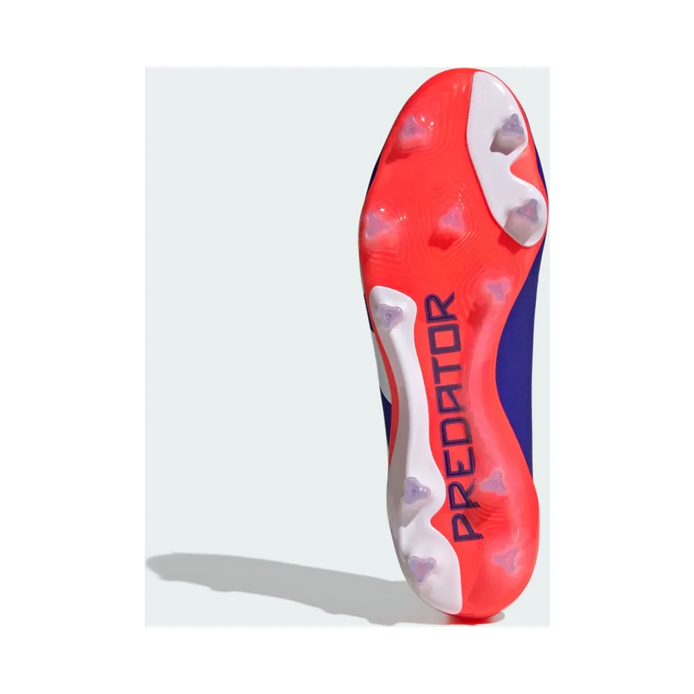 adidas Predator Elite Laceless FG Lucid Blue Cloud White Solar Red (IF6447)