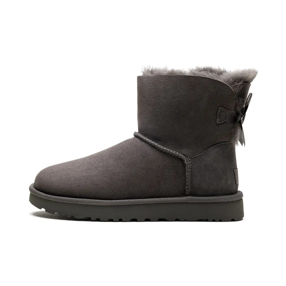 Ugg MINI BAILEY BOW 2 BOOTS “Grey” (1016501-GREY)