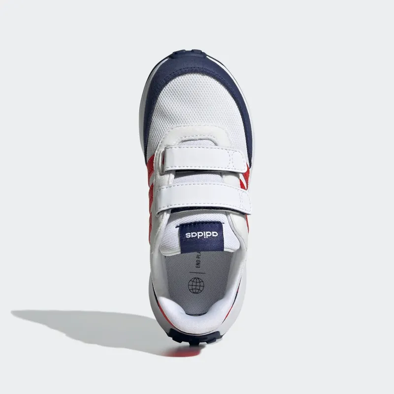 Adidas Run 70s Cloud White / Vivid Red / Dark Blue (GW0333)