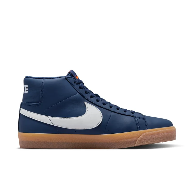 Nike SB Zoom Blazer Mid Orange Label Navy Gum (FJ1680-400)