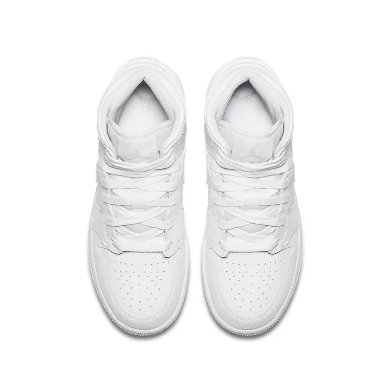 Jordan 1 Mid White Pure Platinum (2018) (554725-109)