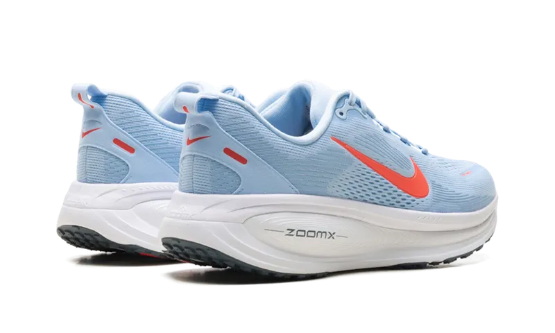 Nike Vomero 18 “Ice Blue / White / Blue Fox / Bright Crimson” (IQ9406-411)