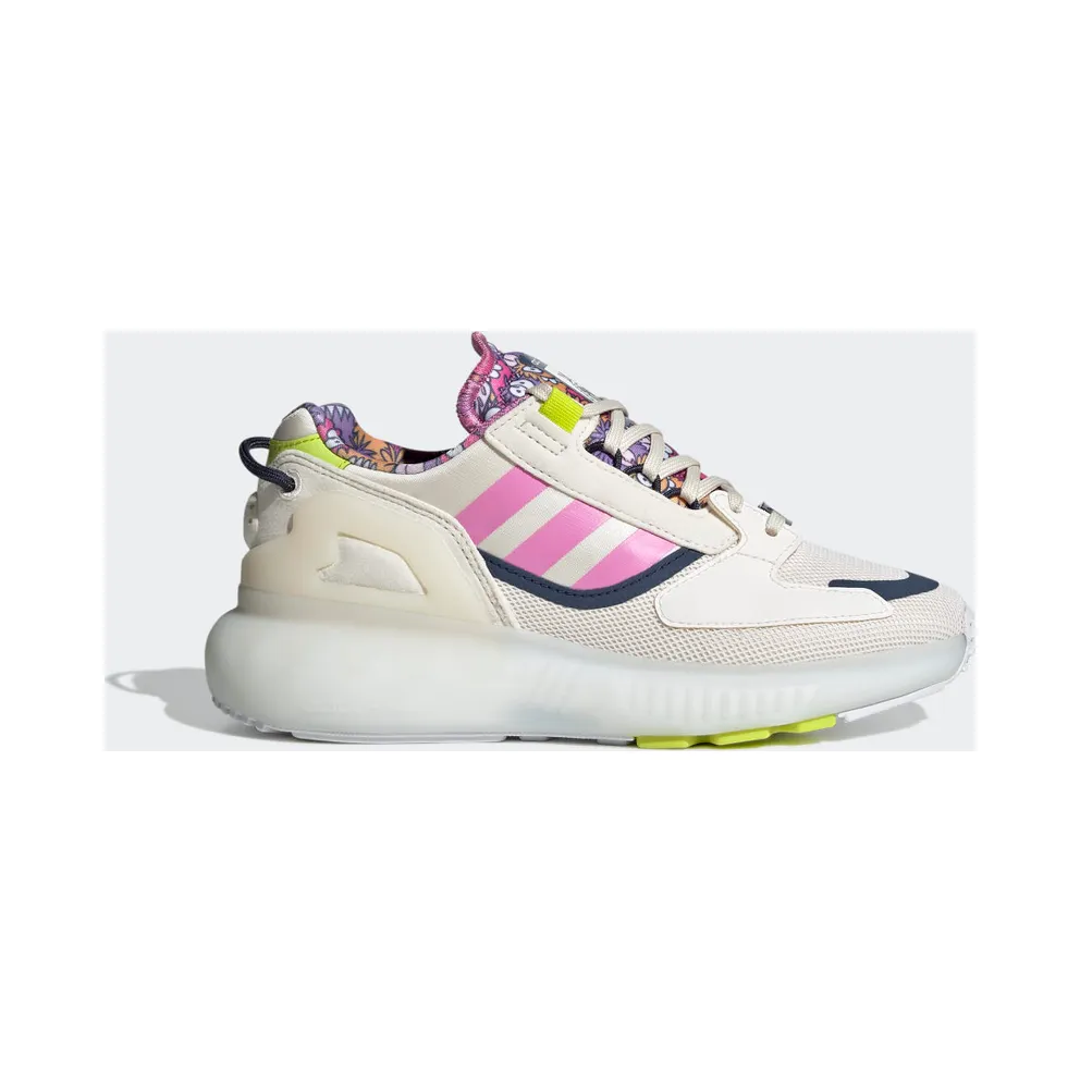 adidas ZX 5K BOOST Schuh Chalk White / Semi Solar Yellow / Cloud White (GY0785)