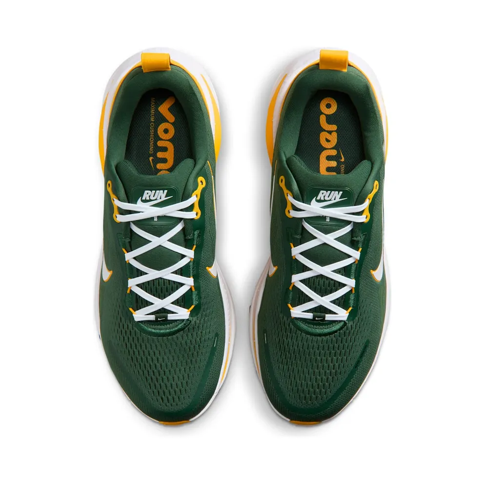 Nike Vomero 18 – Green Bay Packers – “Fir / University Gold / White” (IQ5889-300)