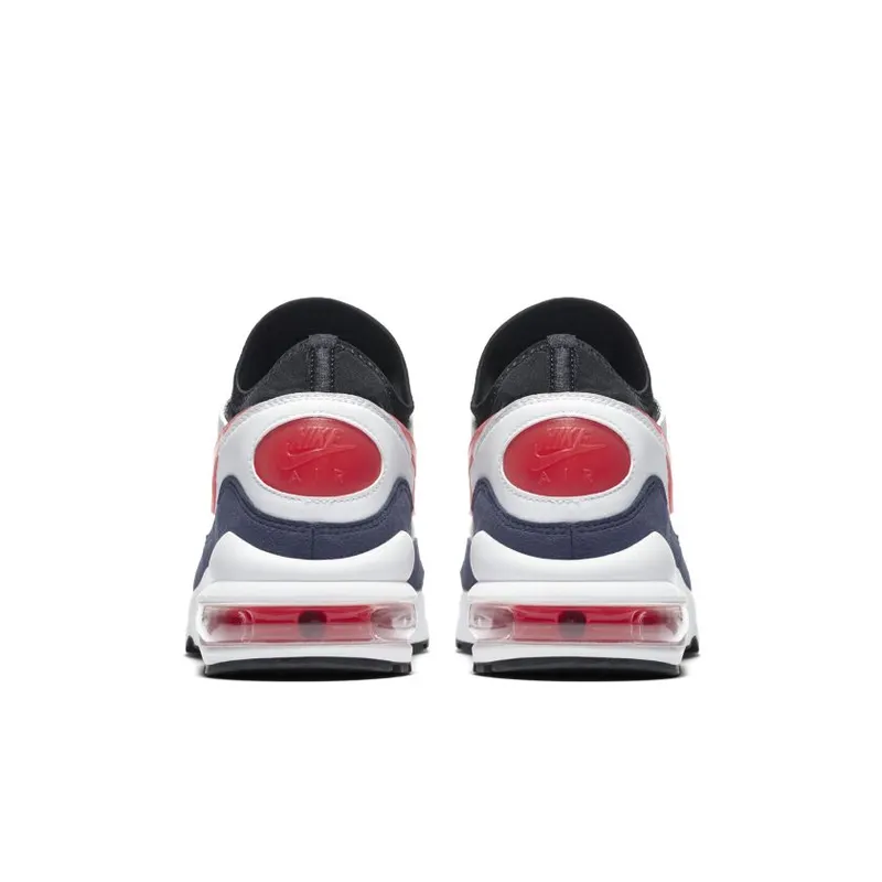 Nike Air Max 93 Habanero Red White/Neutral Indigo-Black-Habanero Red (306551-102)