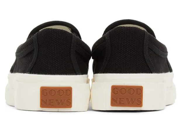 Good News Black Yess Slip-On Sneakers (GNYESS002-M) (4)