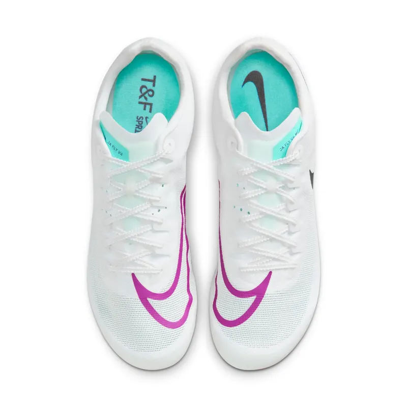Nike Zoom Ja Fly 4 White Bright Crimson Obsidian (DR2741-101)
