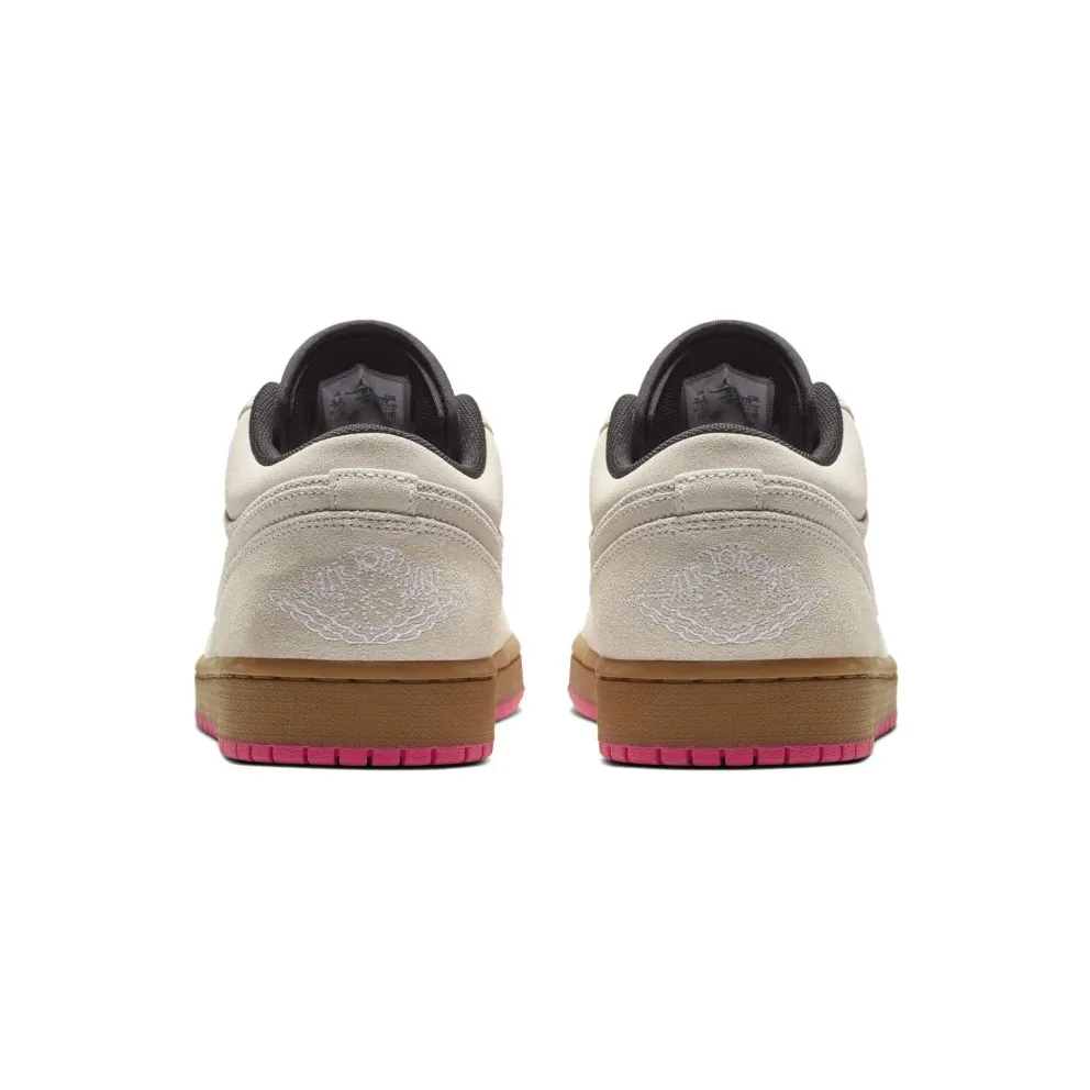 Jordan 1 Low White Gum Hyper Pink White/White-Gum Yellow-Hyper Pink (553558-119)