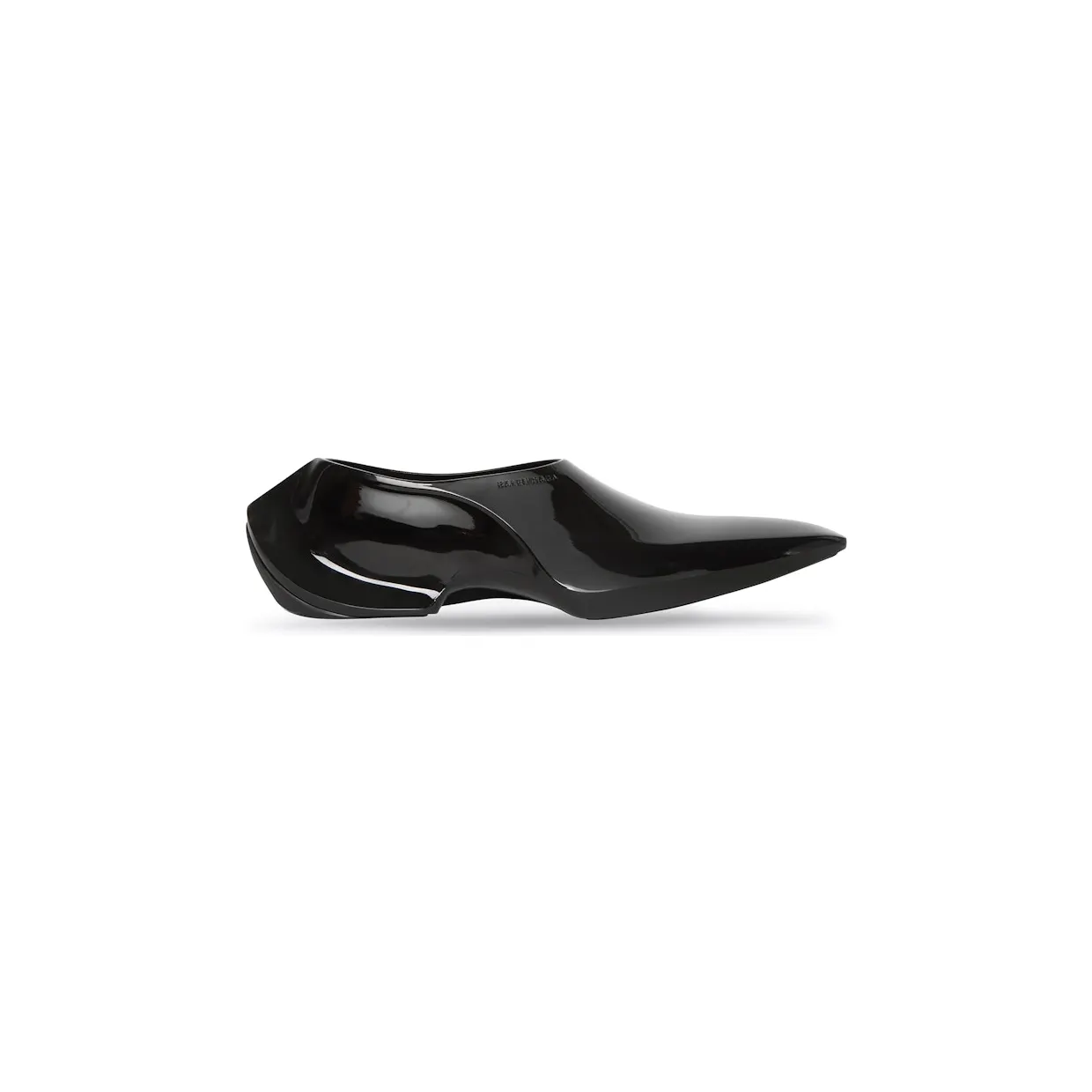 Balenciaga Space Shoe Shiny Black (689242W0FOC1000)