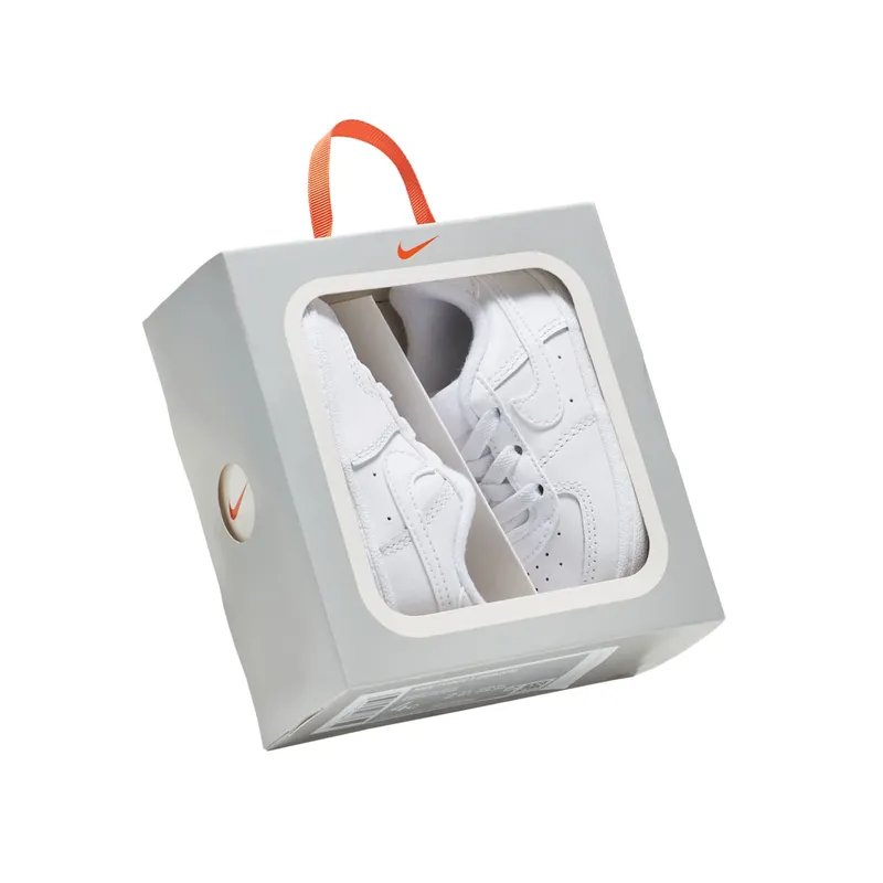 Nike Force 1 Cot Baby Bootie White (CK2201-100)