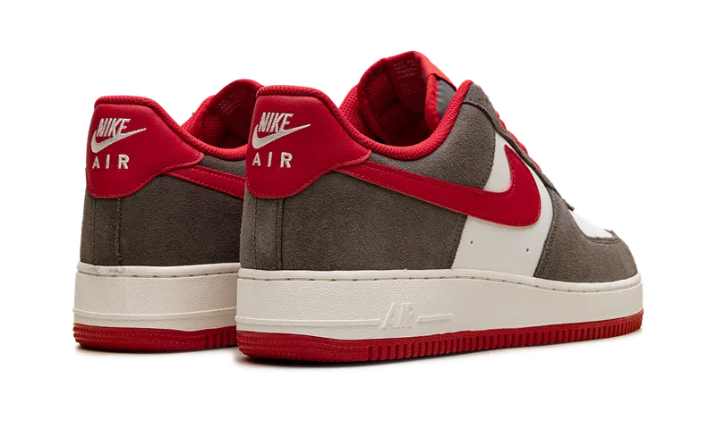 Nike Air Force 1 Low ’07 LV8 “Cave Stone University Red” (FQ8714-201)