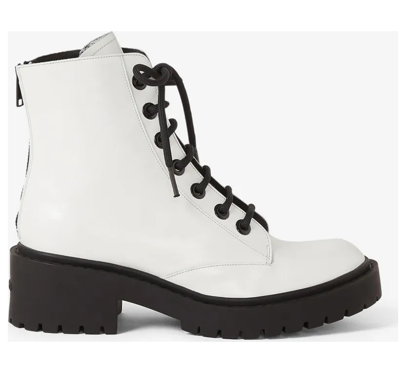 KENZO Bottines à lacets Pike en cuir (FB52BT340L67)