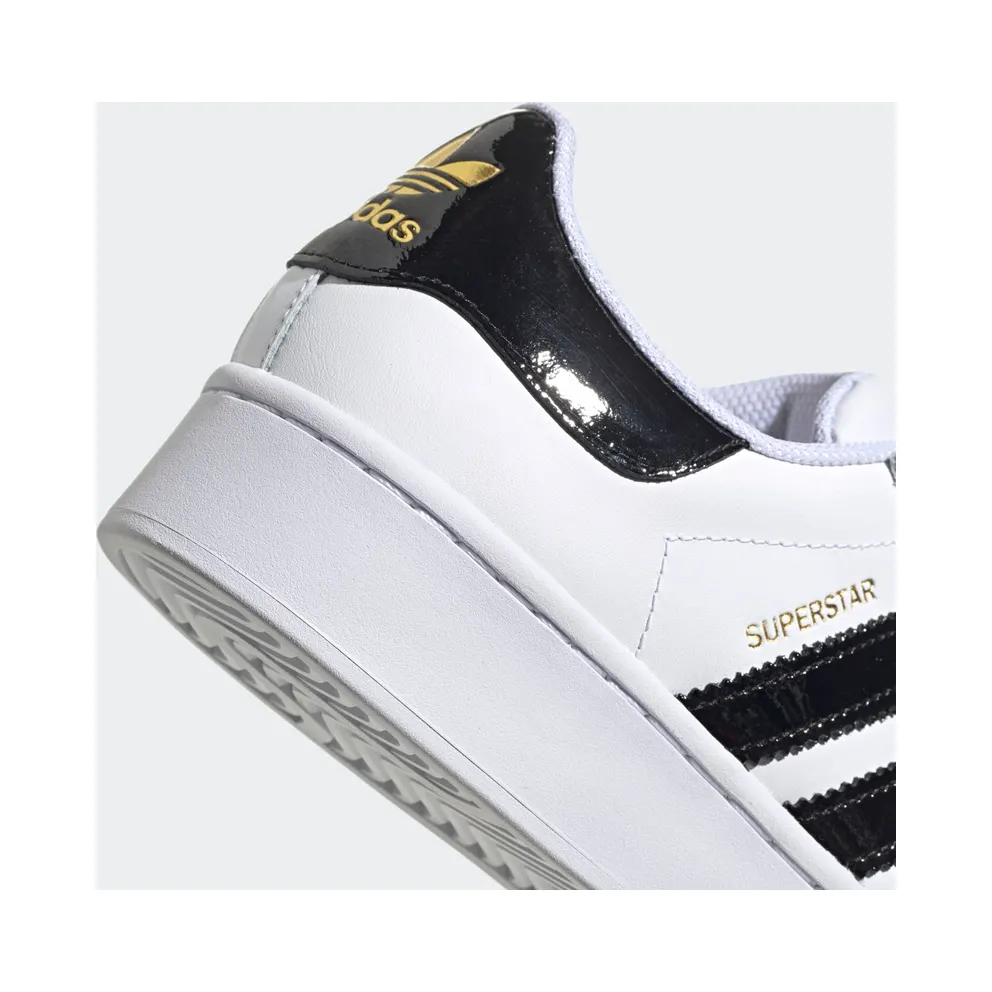 adidas Superstar Bold White Black (W) Cloud White/Core Black/Gold Metallic (FV3336)