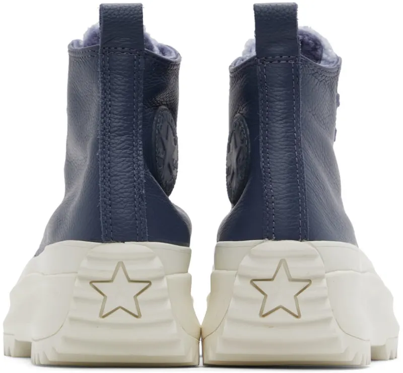 Converse Blue Leather Run Star Hike (172058C)