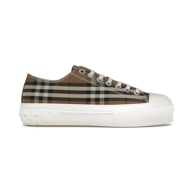 Burberry Vintage Check Cotton Sneakers Birch Brown (8094749)