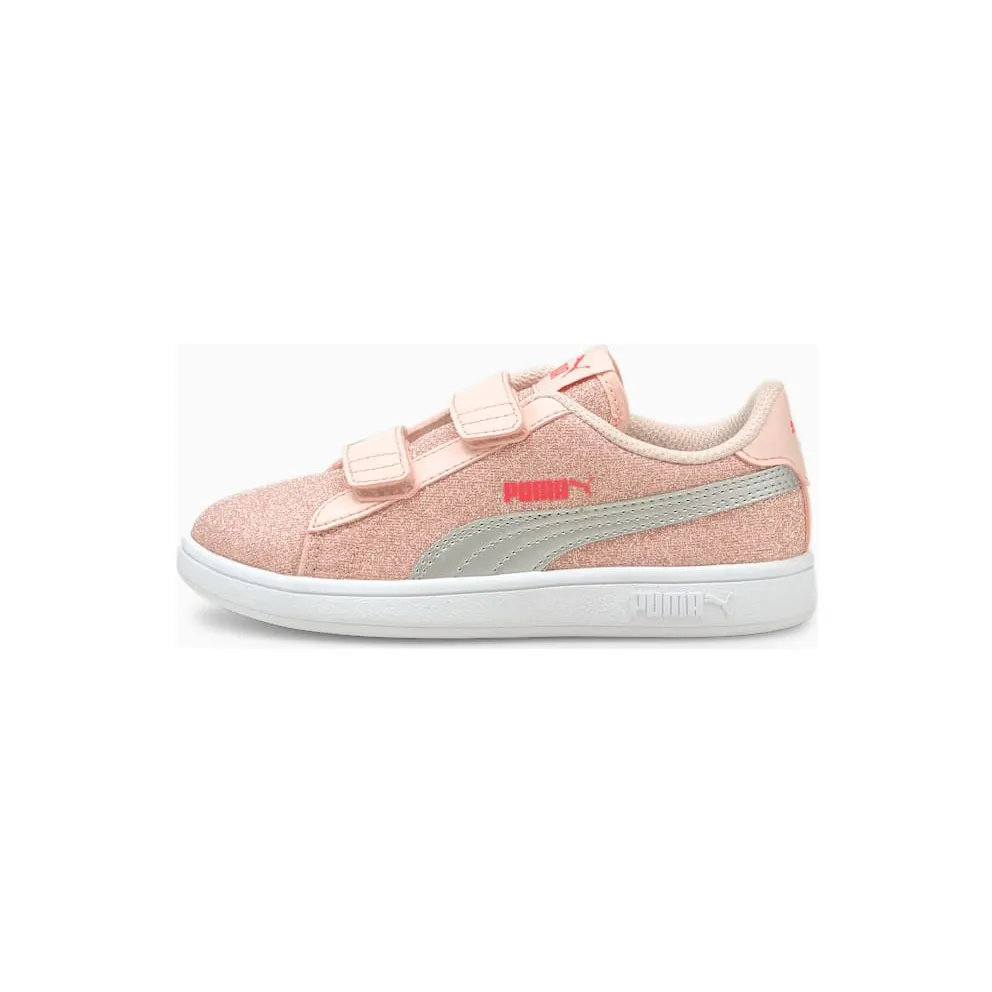 Puma Smash v2 Glitz Glam Kid Silver (36737823)
