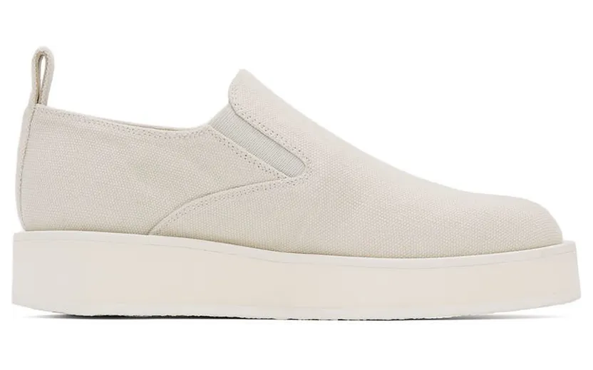 Jil Sander Off-White Slip-On Platform Sneakers (JS37050B_14040)
