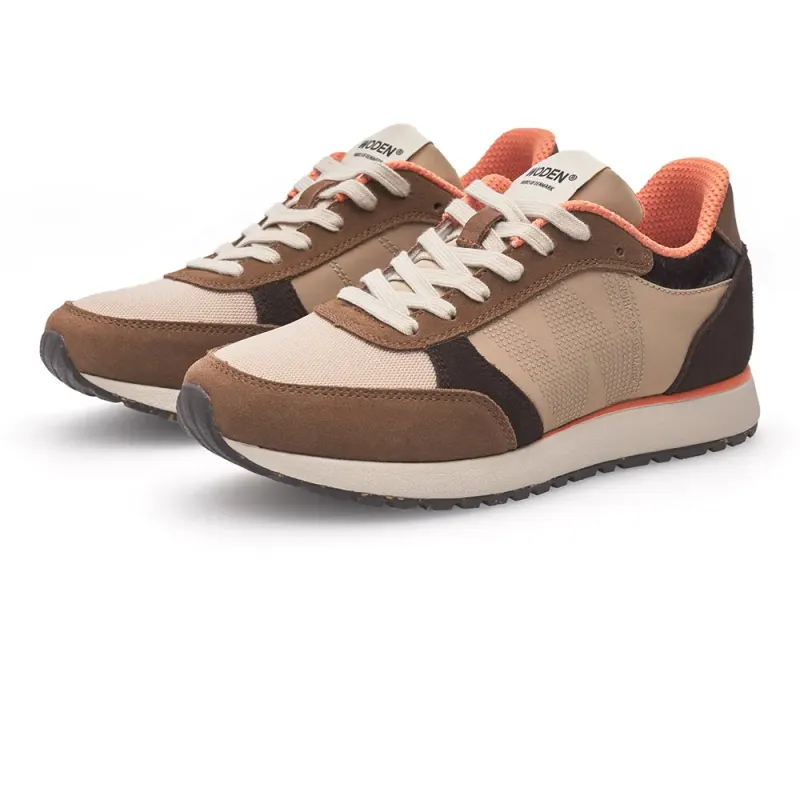 Woden sneaker 259 Coffee Cream Multi (WL740-259)
