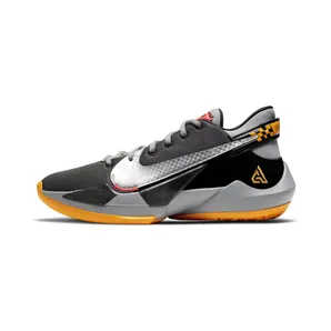 Nike Zoom Freak 2 “Black / Particle Grey / Bright Crimson / Metallic Silver” (CK5424-006)