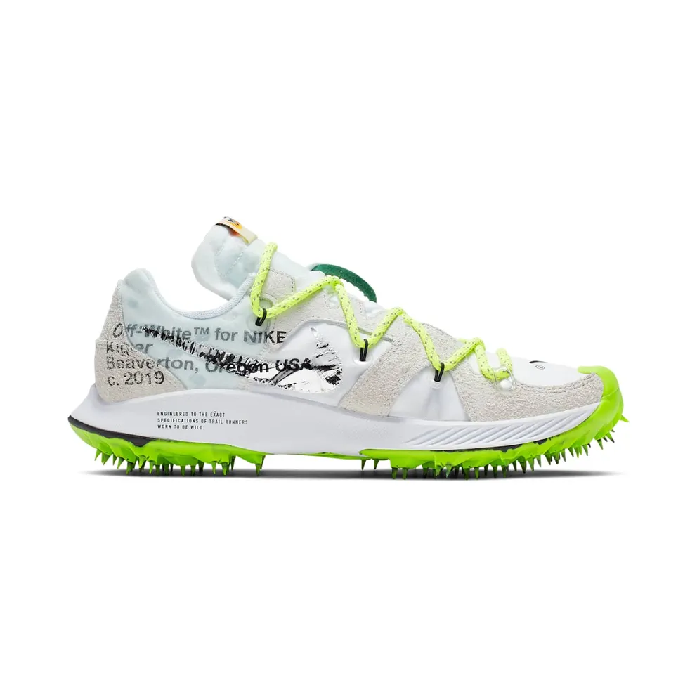 Nike Zoom Terra Kiger 5 Off-White White (W) White/Metallic Silver-Sail-Safety Orange (CD8179-100)