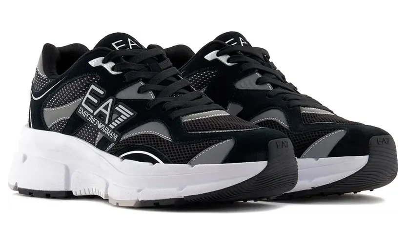 Ea7 Emporio Armani sneaker Black / Silver (X8X237XK425N76310)