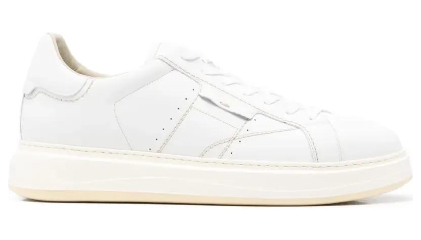 Woolrich Arrow mit perforiertem Einsatz “White” (WFM261011)
