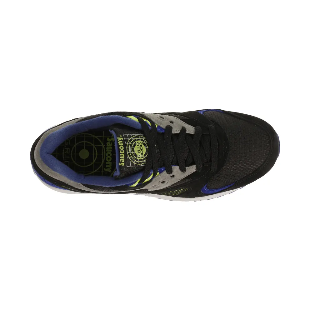 Saucony Grid 8000 Black Grey Purple Black/Grey-Purple (S70197-1)