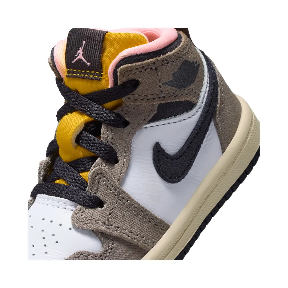 Jordan 1 Mid SE White Cave Stone (HQ2012-100)