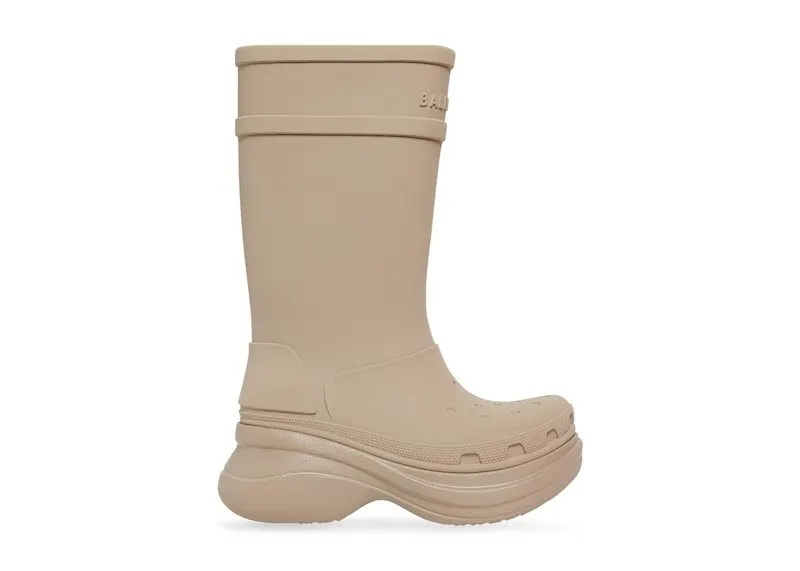 Balenciaga x Crocs Boot Beige Rubber (677388W1S8E2500)