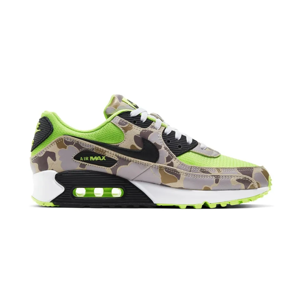 Nike Air Max 90 Duck Camo Volt (2020) (CW4039-300)