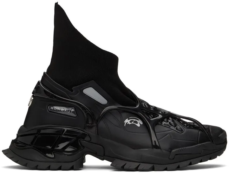 Rombaut Black Enzyma 2.0 Sock (S22-E-001)