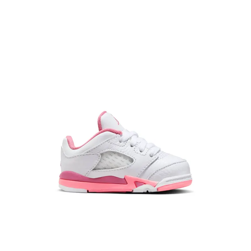 Jordan 5 Retro Low White Desert Berry Black Coral Chalk (DX4391-116)