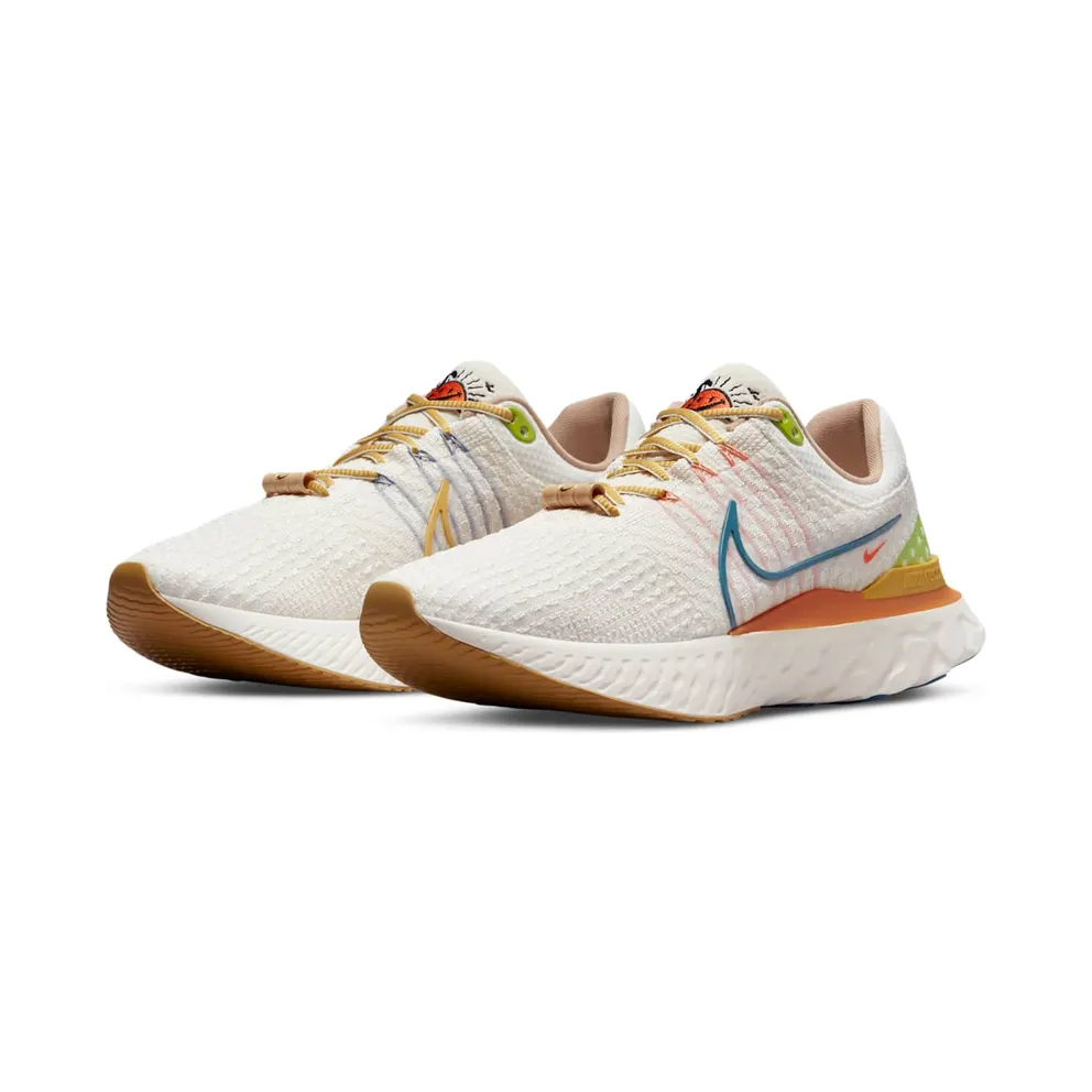 Nike React Infinity Run 3 Flyknit Sun Club Sail Hot Curry (DV1744-141)